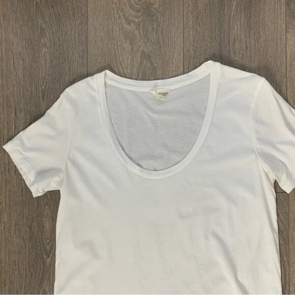 Aritzia Wilfred Free T-Shirt tee Short Sleeve Crew neck Cotton White Size XS - Picture 4 of 10